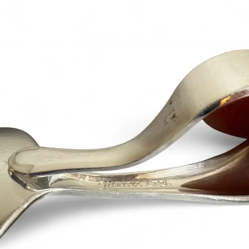 Silverplate 1952 Oneida ENCHANTMENT/ LONDON TOWN CURVED BABY SPOON 3 1/2